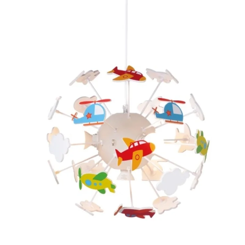 Pendant Lights Air MD160224AIR – ACA Lighting children's pendant in white, 4X40W