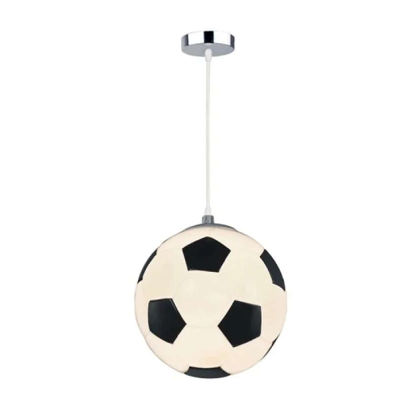 Пендели Goal MD50611A – ACA Lighting детски пендел в бял, 1X40W