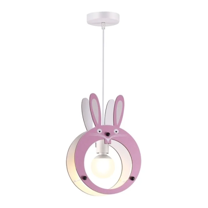Pendant Lights Farma ZM421P24 – ACA Lighting pendant in pink, 1X60W