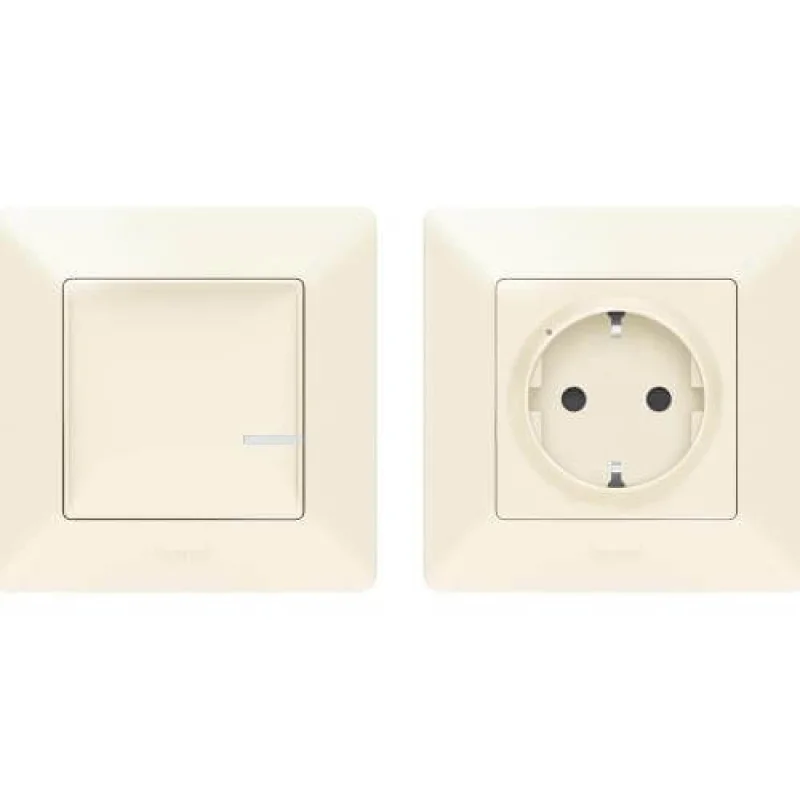 Valena Life with Netatmo Additional connected pack ( Schuko socket + wireless switch) - Legrand Valena Life with Netatmo