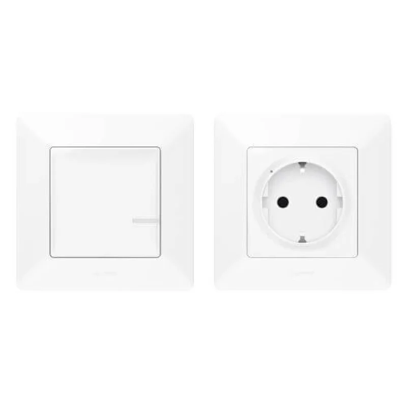 Additional connected pack ( Schuko socket + wireless switch) - Legrand Valena Life with Netatmo