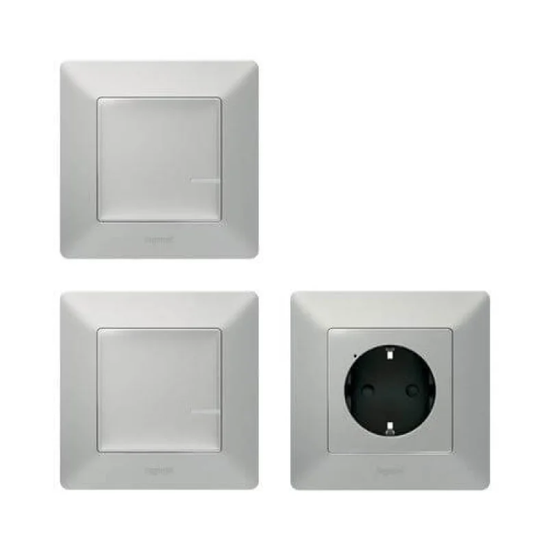 Valena Life with Netatmo Допълнителен свързан пакет (контакт + жичен димируем ключ + безжичен ключ) - Legrand Valena Life with Netatmo