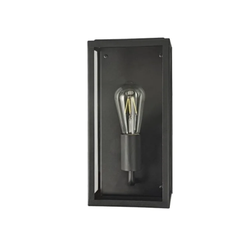 Outdoor Wall Lights Celia CELIA1WBK – ACA Lighting facade wall light, 1X20W