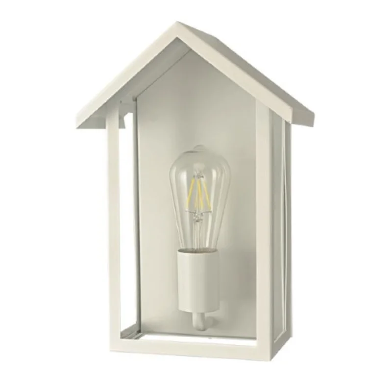 Outdoor Wall Lights Celia CELIAH1WWH – ACA Lighting facade wall light in white, 1X60W