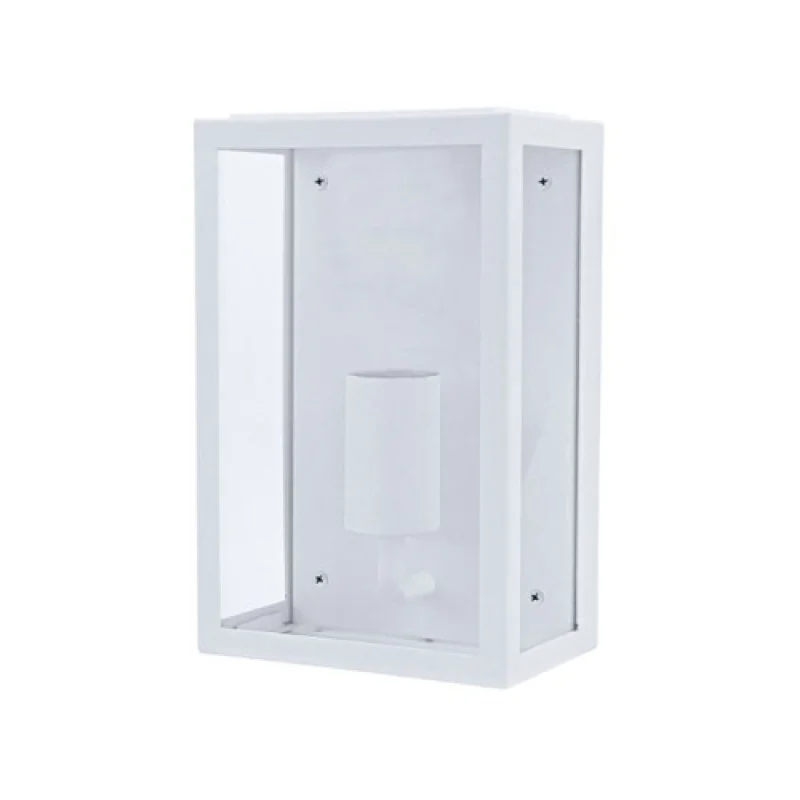 Outdoor Wall Lights Celia CELIAM1WWH – ACA Lighting facade wall light in white, 1X60W