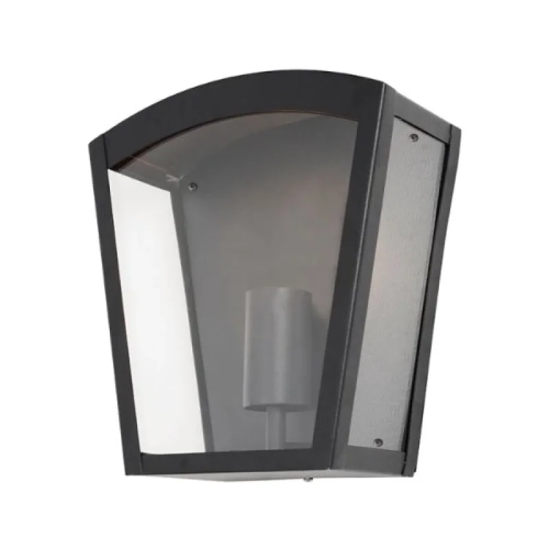 Външно стенно осветление Celia CELIAV1WBK – ACA Lighting фасаден аплик в черен, 1X60W