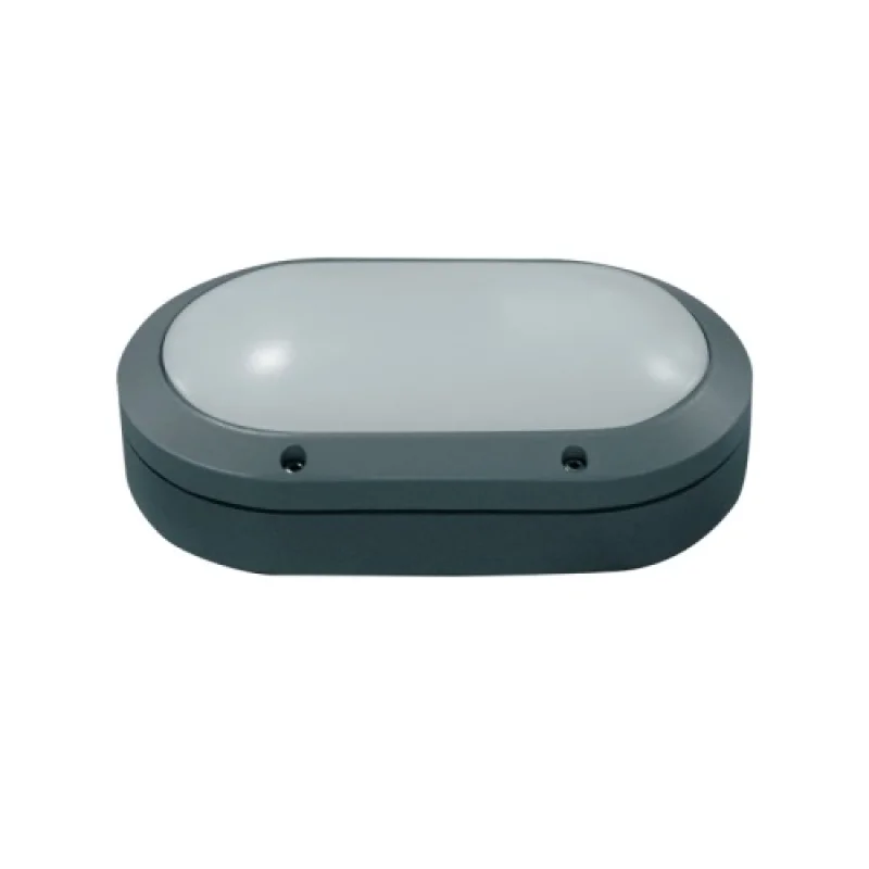 Външно стенно осветление Anthracite FACADE HI4022GDS – ACA Lighting фасаден аплик в антрацит, 1X15W, IP54