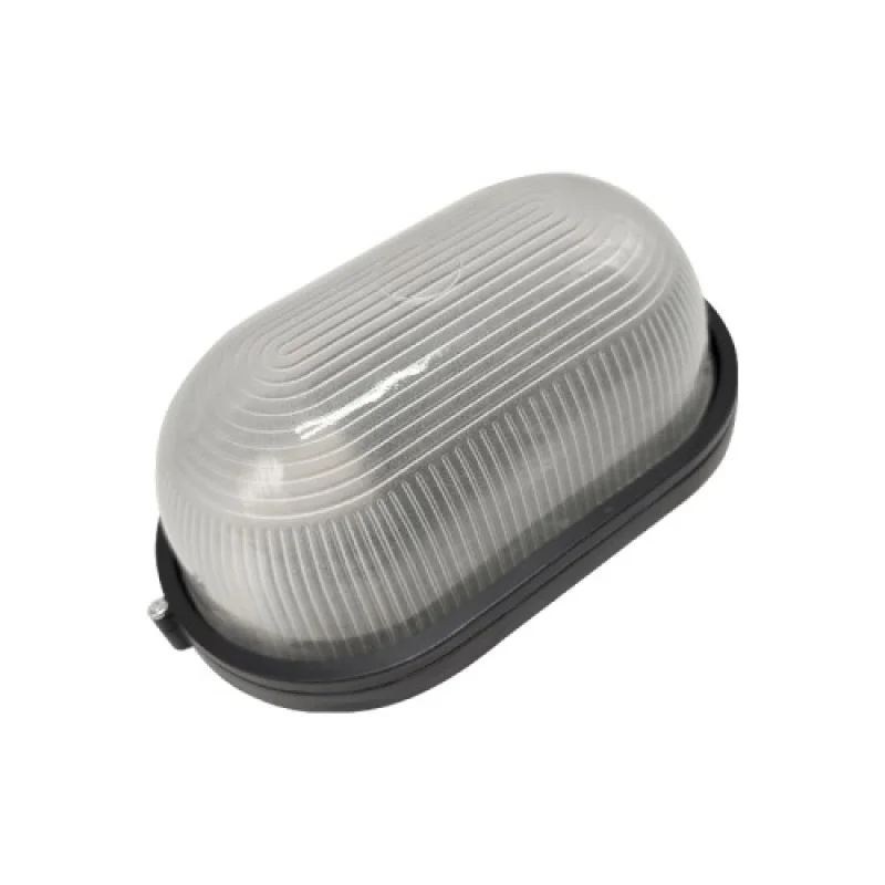 Външно стенно осветление Ip45 HI5022GDS – ACA Lighting фасаден аплик в антрацит, 1X15W, IP45