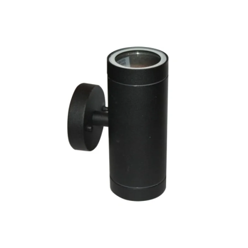 Outdoor Wall Lights Ral C0026 HI7031BMS – ACA Lighting facade wall light in black matt, 2X35W, IP54