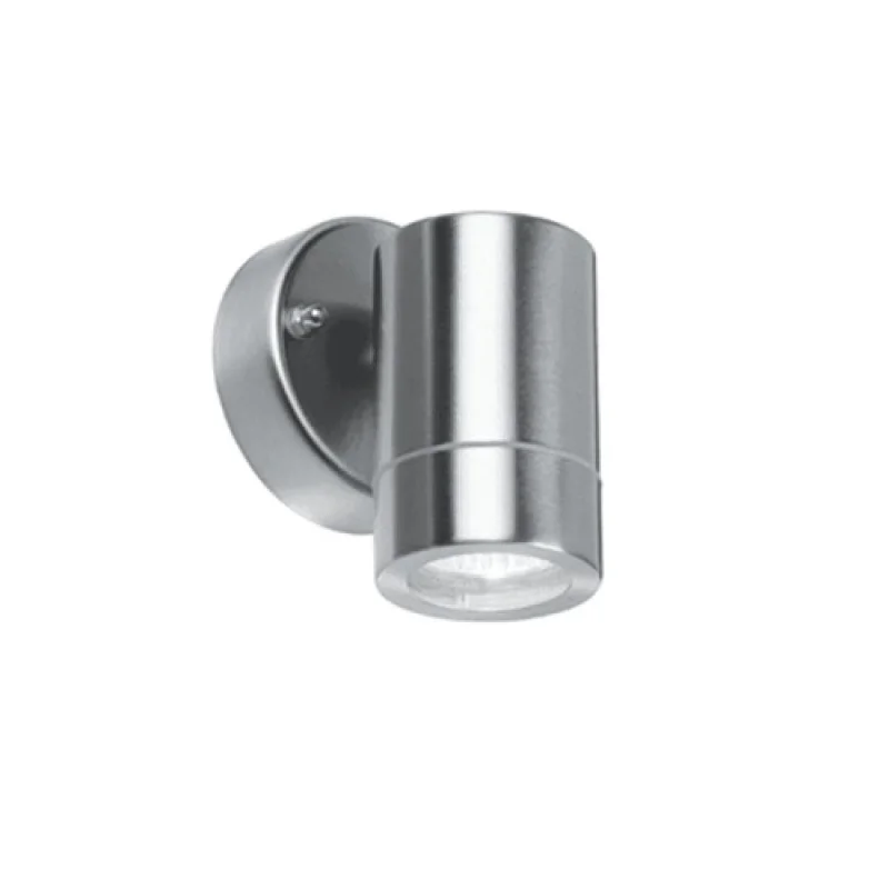 Външно стенно осветление ACA Lighting HI7032A – фасаден аплик в матиран хром, 1X35W, IP65