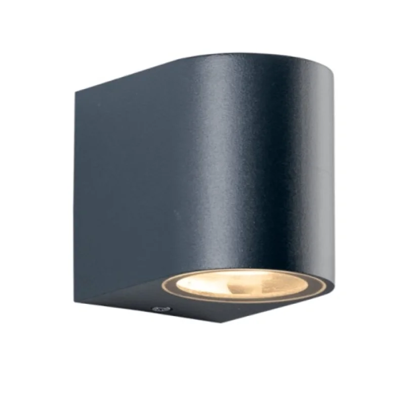 Външно стенно осветление Dasa-gs LG2201GU10G – ACA Lighting фасаден аплик в антрацит, 1X10W