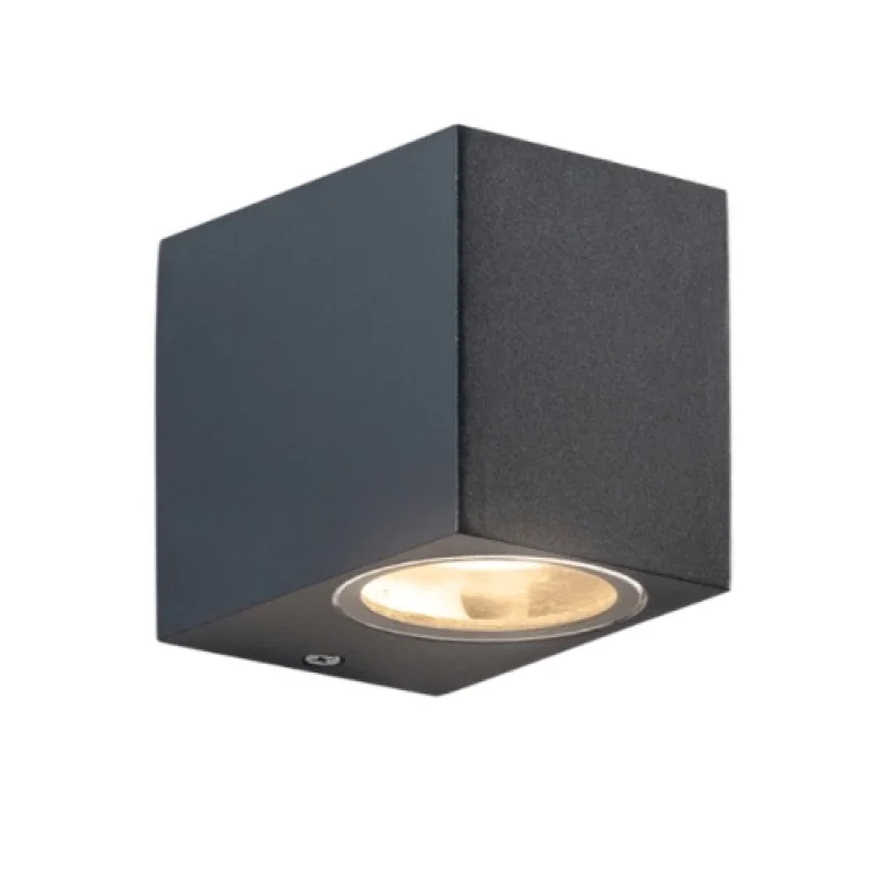 Outdoor Wall Lights Vita-gs IP65 LG2203GU10G – ACA Lighting facade wall light in anthracite, 1X10W