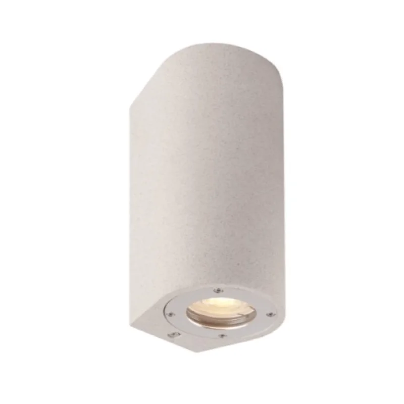Външно стенно осветление Arete MK0522RW – ACA Lighting фасаден аплик в бял, 2X10W