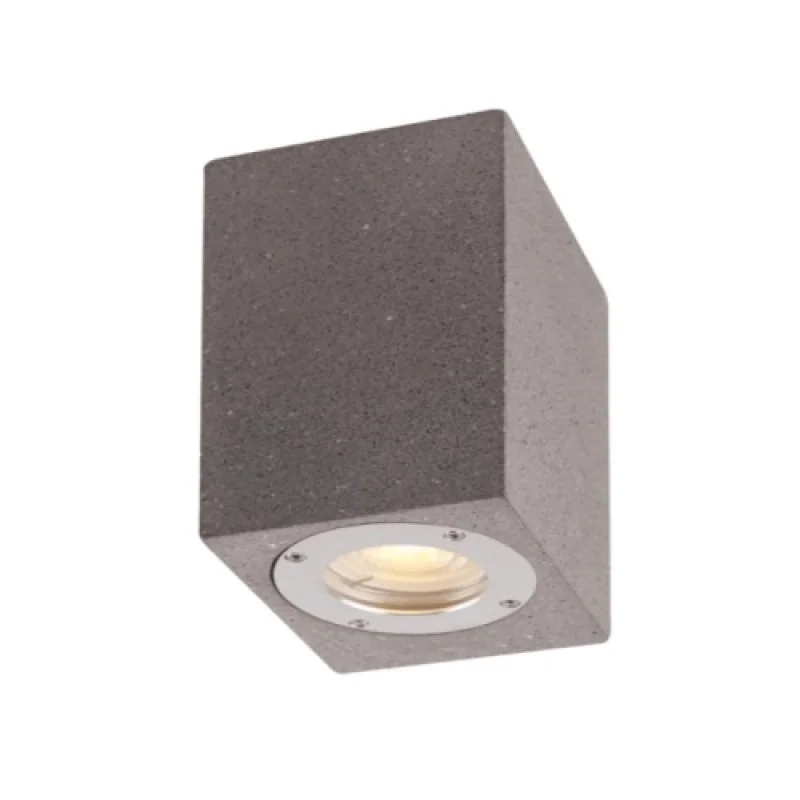 Външно стенно осветление Agnes MK0531SB – ACA Lighting фасаден аплик в черен, 1X10W