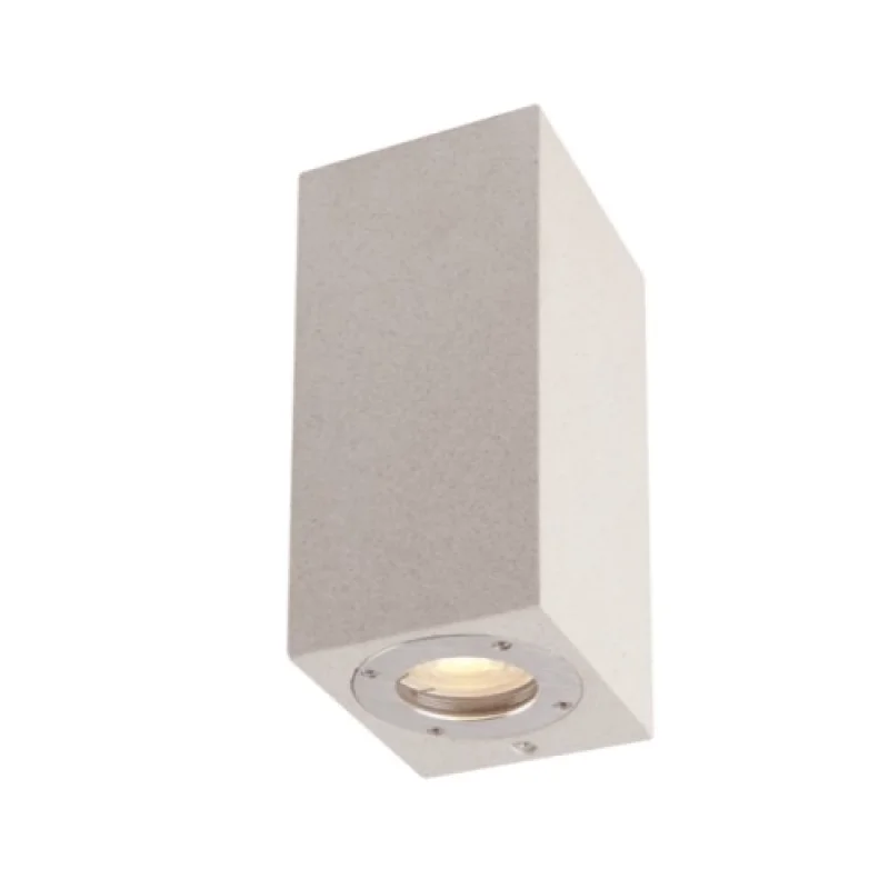 Outdoor Wall Lights Agnes MK0532SW – ACA Lighting facade wall light in white, 2X10W