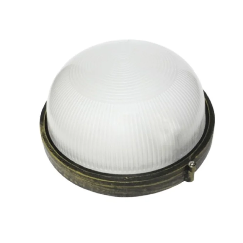 Outdoor Ceiling Lights Ip54 HI5012GB – ACA Lighting facade ceiling light in gold-black, 1X15W, IP54