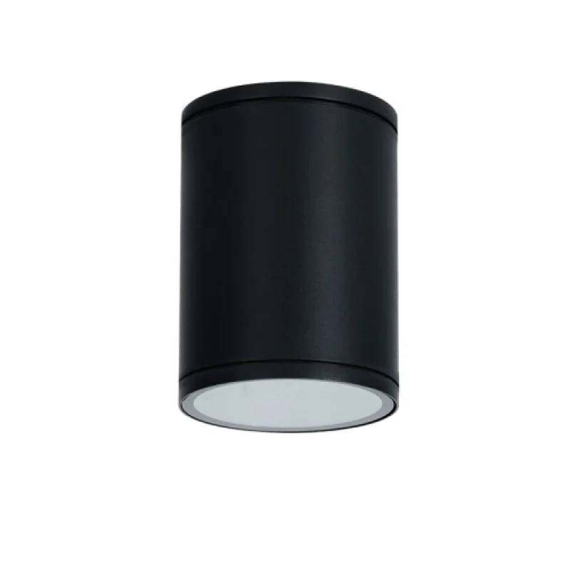 Луни за външен монтаж M LG2302E27B – ACA Lighting фасадна луна за външен монтаж в черен, 1X15W