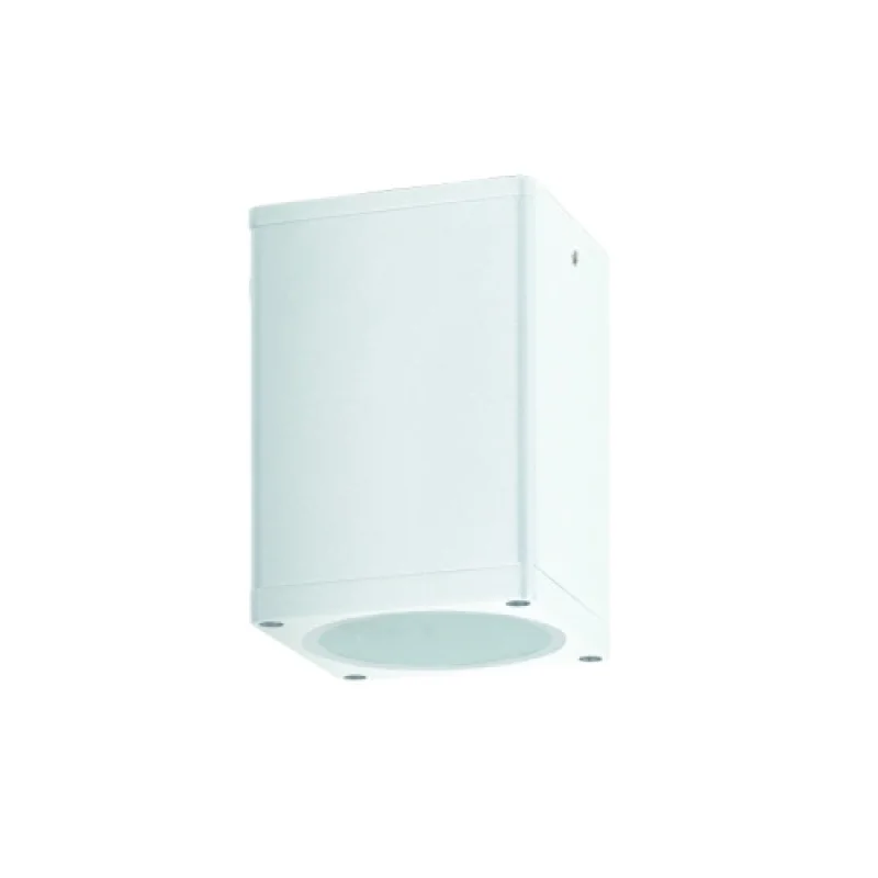 Луни за външен монтаж M LG2402E27W – ACA Lighting фасадна луна за външен монтаж в бял, 1X15W