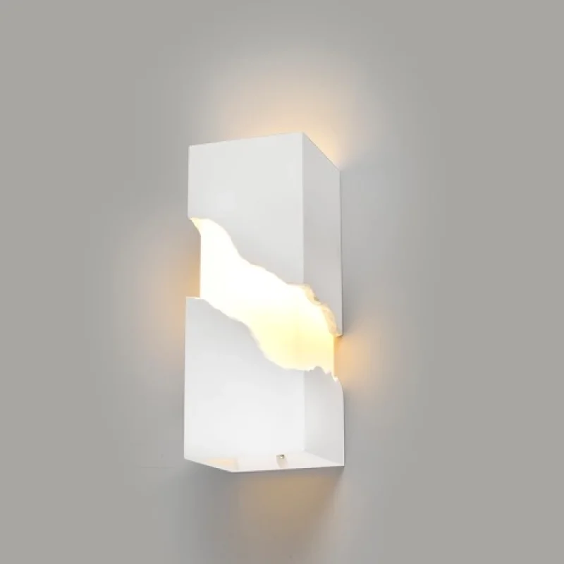 Mari GYPSUM WALL LAMP G2279W – ACA Lighting plaster wall light in white, 1X10W