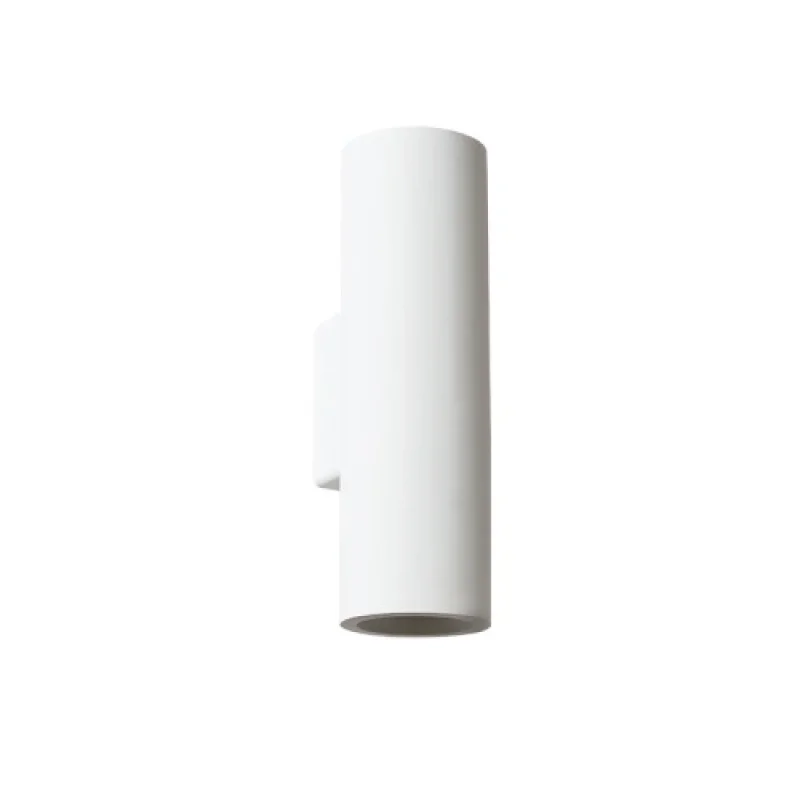 Стенно осветление (аплици) Gypsum G85092W – ACA Lighting гипсов аплик в бял, 2X35W