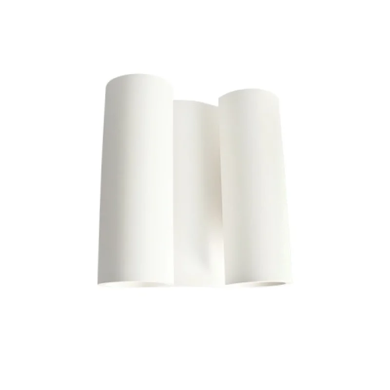 Стенно осветление (аплици) Gypsum G85604W – ACA Lighting гипсов аплик в бял, 4X40W