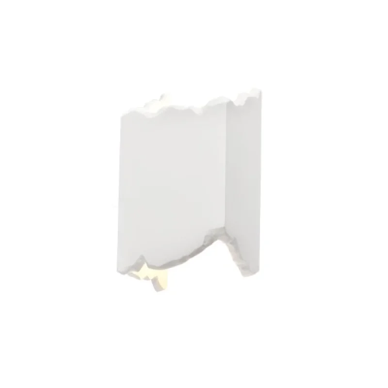 Стенно осветление (аплици) Mari GYPSUM WALL LAMP G8586W – ACA Lighting гипсов аплик в бял, 1X10W