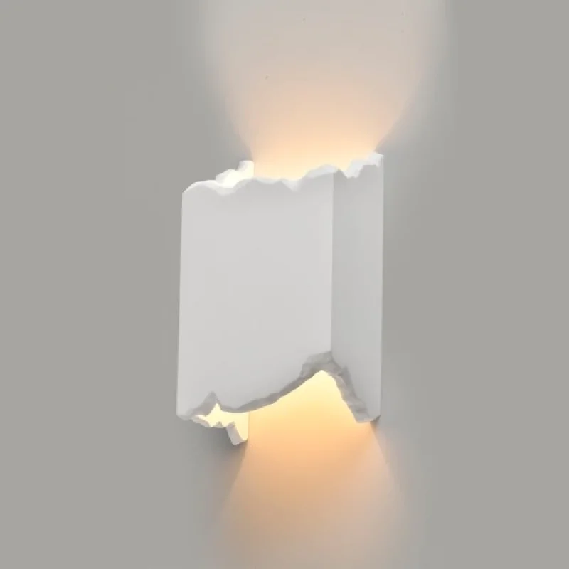 Mari GYPSUM WALL LAMP G8586W – ACA Lighting гипсов аплик в бял, 1X10W