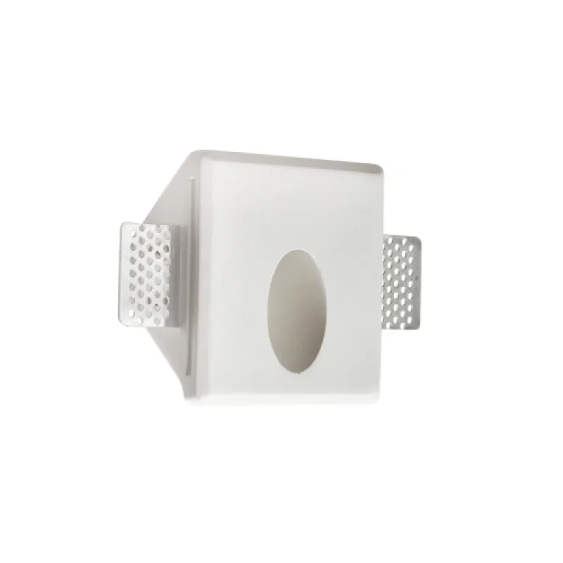 Луни за вграждане ACA Lighting G8004LED – гипсова LED луна за вграждане в стена в бял, 1,5W, 3000K