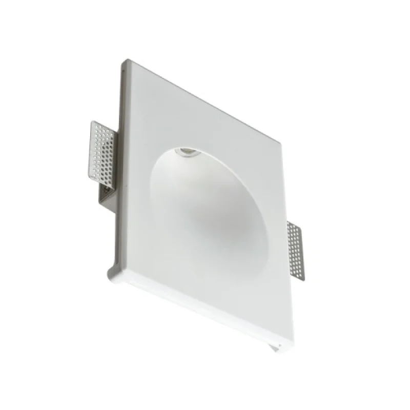 Луни за вграждане ACA Lighting G8016LED – гипсова LED луна за вграждане в стена в бял, 1,5W, 3000K