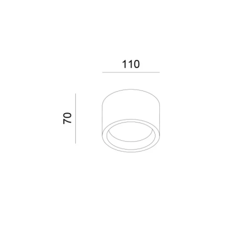 Gypsu G96011 – ACA Lighting гипсова луна за външен монтаж в бял, 1X10W