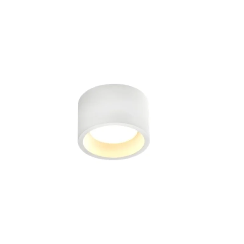 Gypsu G96011 – ACA Lighting гипсова луна за външен монтаж в бял, 1X10W