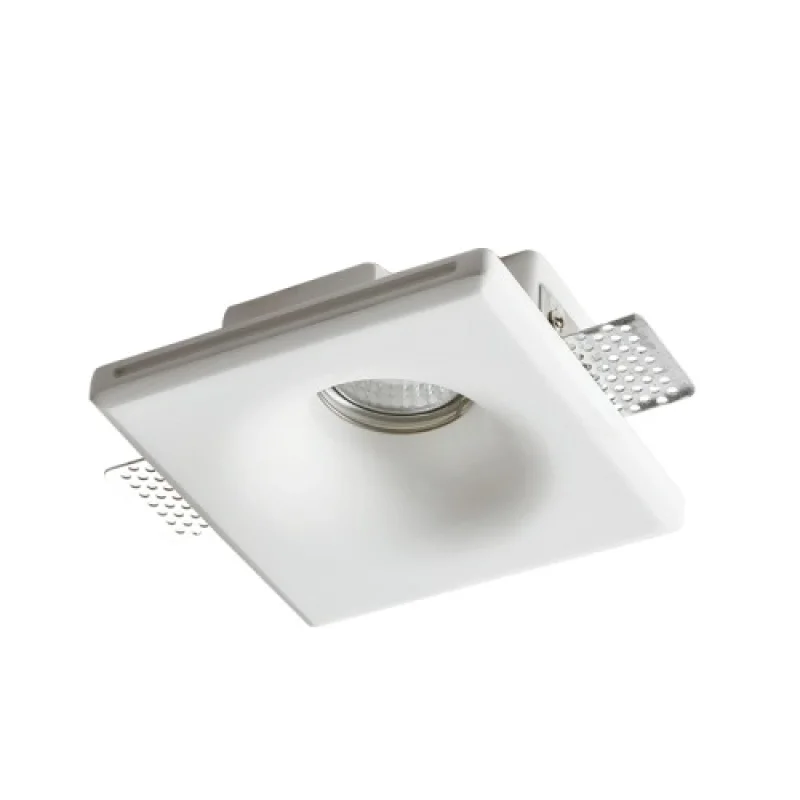 Recessed Downlights Remy GYP G90031C – ACA Lighting plaster downlight for recessed mounting in white, 1X35W