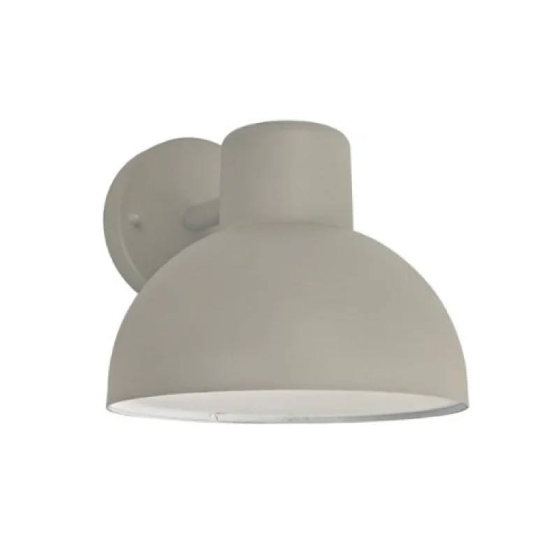 Външно стенно осветление Bero BERO1WG – ACA Lighting градински аплик в сив, 1X15W