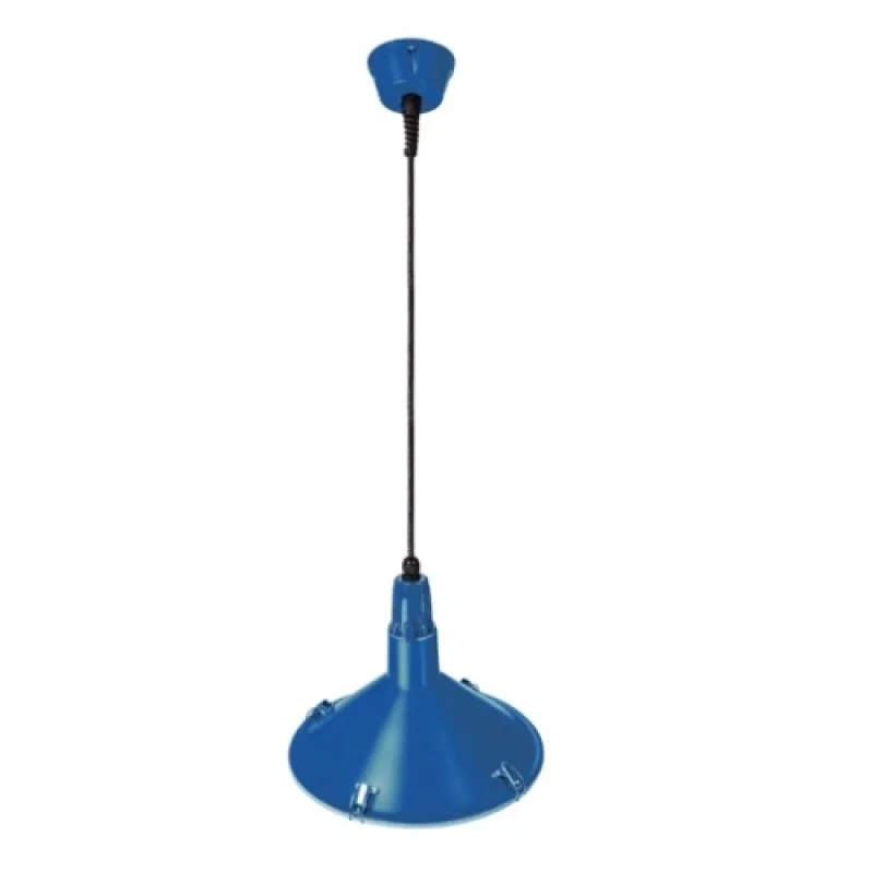 Външни пендели Pendant High Bay E B026DL – ACA Lighting градински пендел в син, 1X60W, IP65