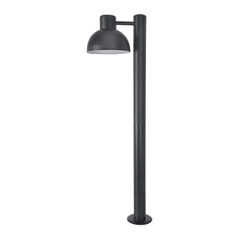 Bollard Lights Bero BERO1POBK – ACA Lighting garden bollard in black, 1X15W