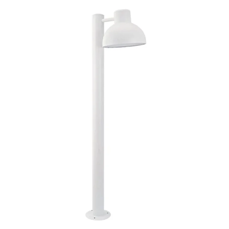 Bero BERO1POWH – ACA Lighting градински стълб в бял, 1X15W