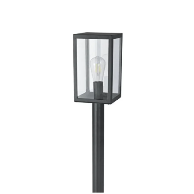 Celia CELIA1POBK – ACA Lighting градински стълб в черен, 1X60W