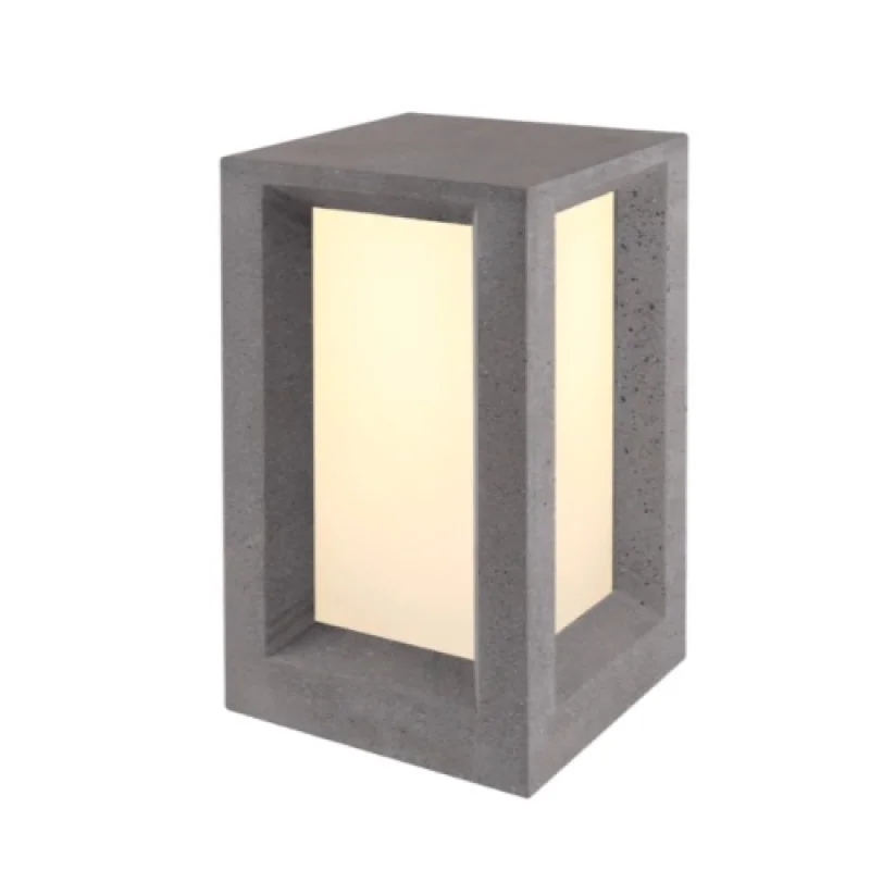 Bollard Lights Ophelia MK039B-330 – ACA Lighting garden bollard in black, 2X9W