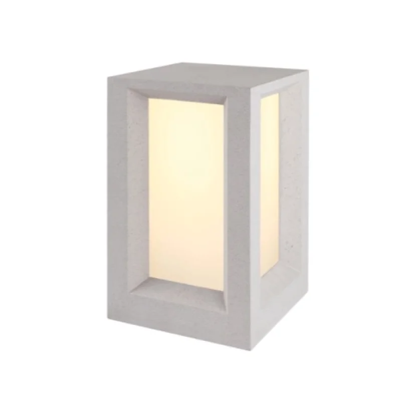 Bollard Lights Ophelia MK039W-330 – ACA Lighting garden bollard in white, 2X9W