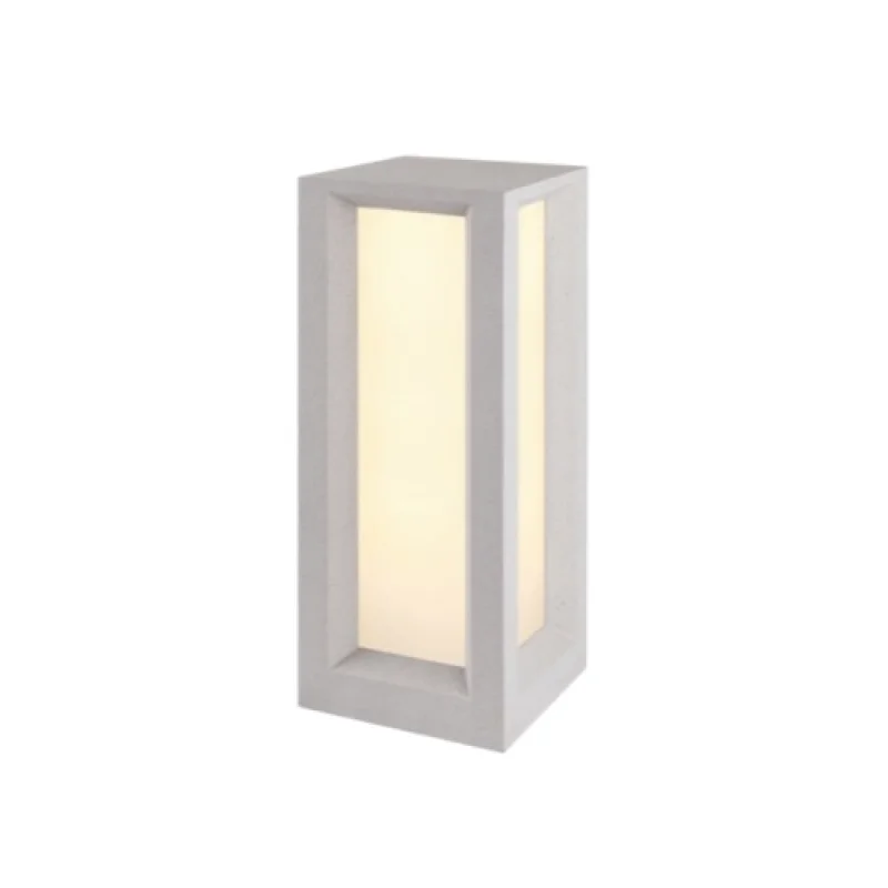 Външни стоящи лампи Ophelia MK039W-560 – ACA Lighting градински стълб в бял, 3X9W