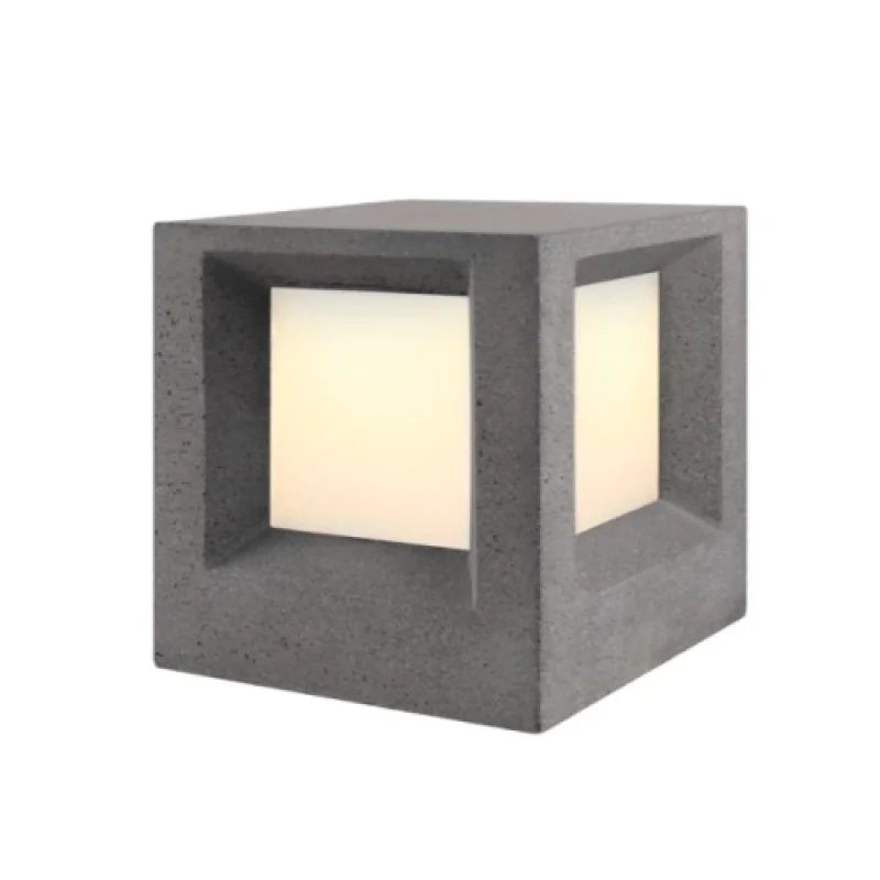 Bollard Lights Ophelia MK041B-200 – ACA Lighting garden bollard in black, 1X9W