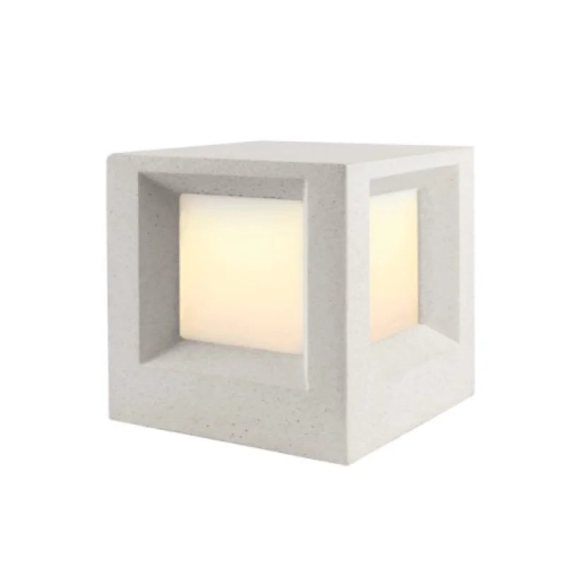 Bollard Lights Ophelia MK041W-200 – ACA Lighting garden bollard in white, 1X9W