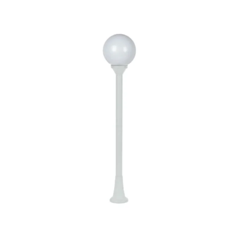 Bollard Lights Garden PLGM5W – ACA Lighting garden bollard in white, 1X40W, IP44