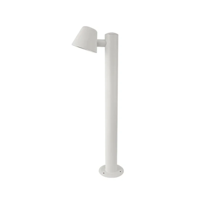 Външни стоящи лампи Vida VIDA1POWH – ACA Lighting градински стълб в бял, 1X35W