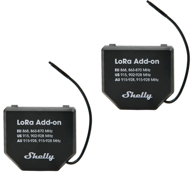 Shelly Комплект радио интерфейси Shelly LoRa Add-on
