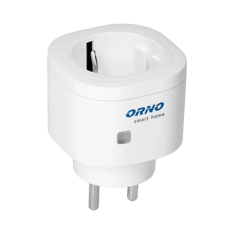 Контакт Шуко, с радио приемник, Бял - ORNO Smart home