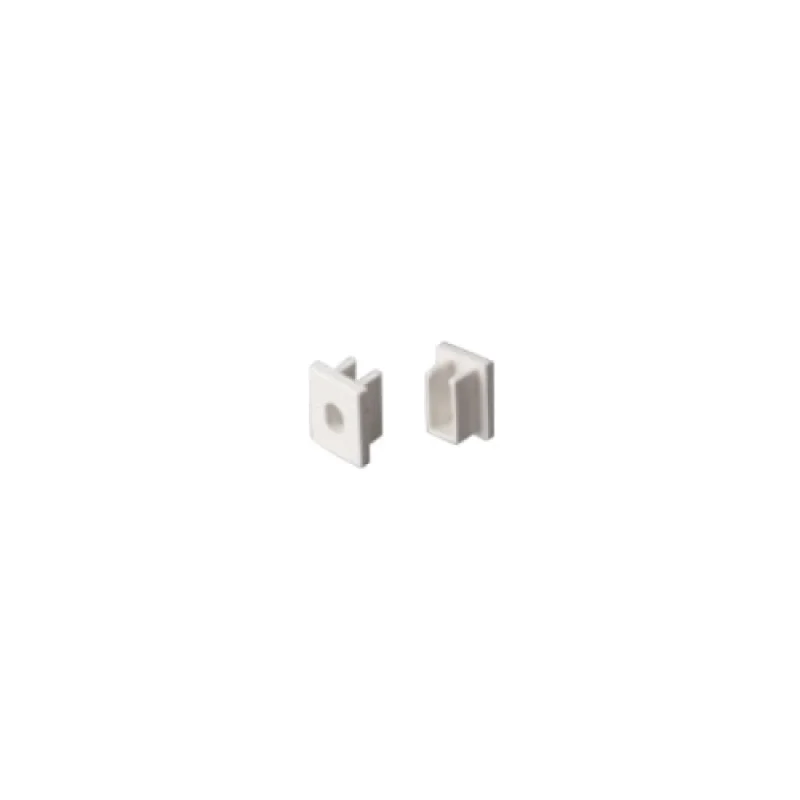 Pendant Lights Ep EP162 – ACA Lighting end caps for aluminium profile p162 in white