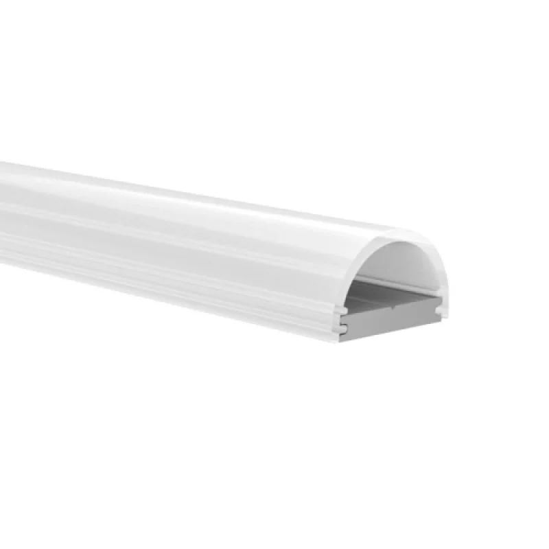 E EP172 – ACA Lighting end caps for aluminium profile p172u in grey
