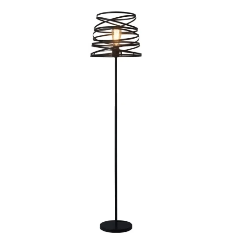 Подови лампи (Лампион) Jazz KS1538FB – ACA Lighting лампион в черен, 1X60W