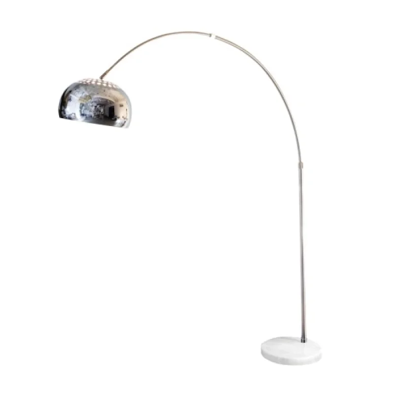 Подови лампи (Лампион) Matilda MF7026R1W – ACA Lighting лампион в хром, 1X60W